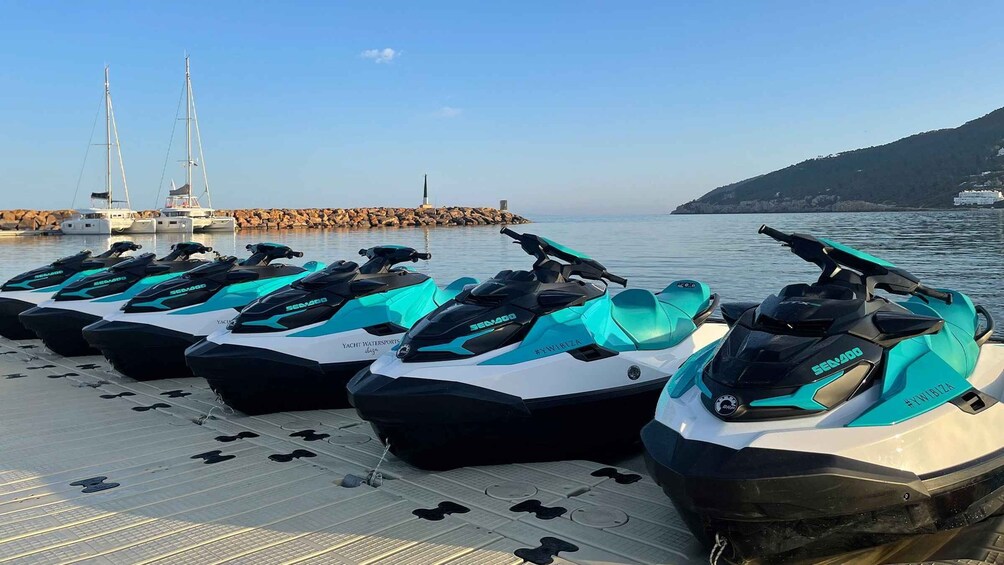 Ibiza: Private Jet Ski Tour with instructor - Santa Eulalia