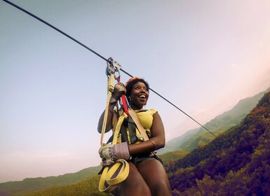 Bryson City: Experiencia tirolesa en la cima de una montaña