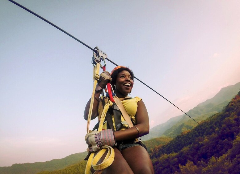 Bryson City: Mountaintop Zip Line Experience