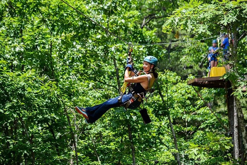 Picture 4 for Activity Gatlinburg: Zipline Canopy Tour