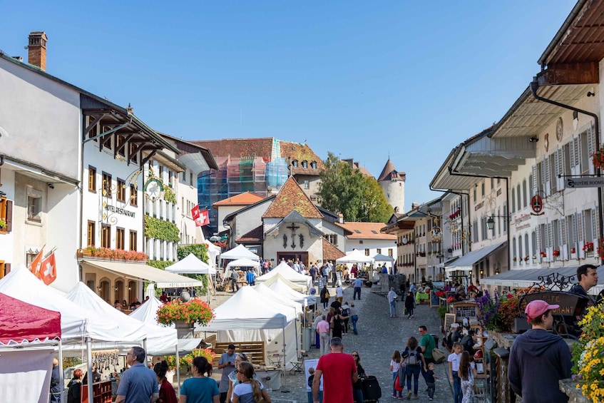 Picture 7 for Activity From Interlaken: Gruyères, Cheese Factory & Cailler Tour