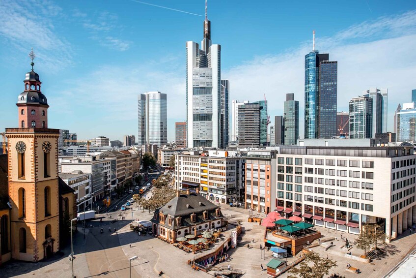 Picture 3 for Activity Frankfurt: Main Tower with Tickets and Guided Old Town Tour