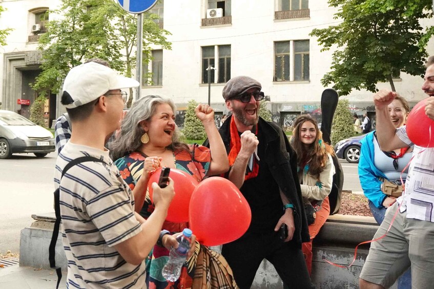 Picture 30 for Activity Tbilisi:Evening Walking & Talking Tour with Wine & Boat Ride