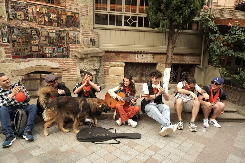 Picture 36 for Activity Tbilisi:Evening Walking & Talking Tour with Wine & Boat Ride
