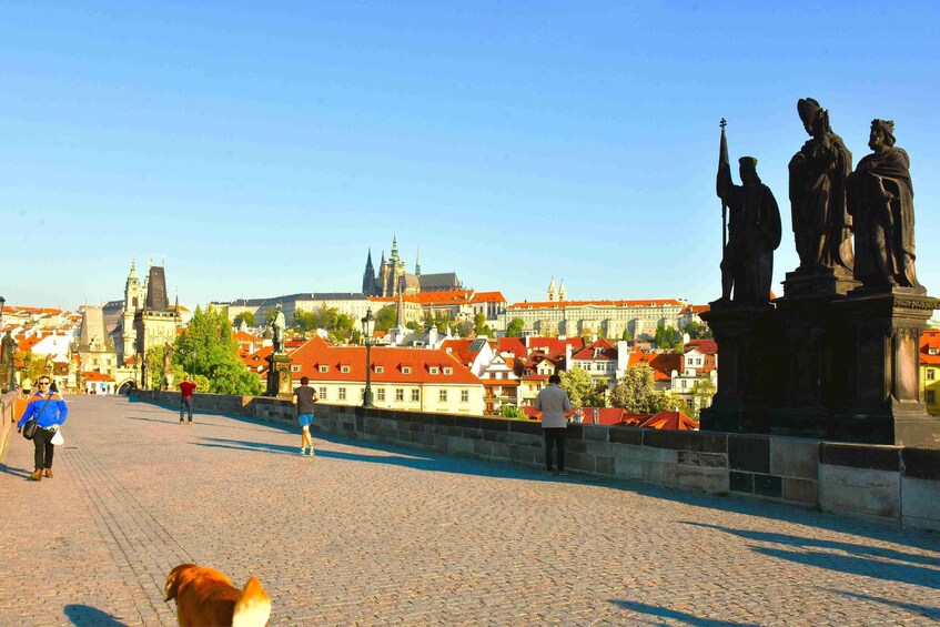 Prague: Charles Bridge Audio Guide with Tower Entry Ticket