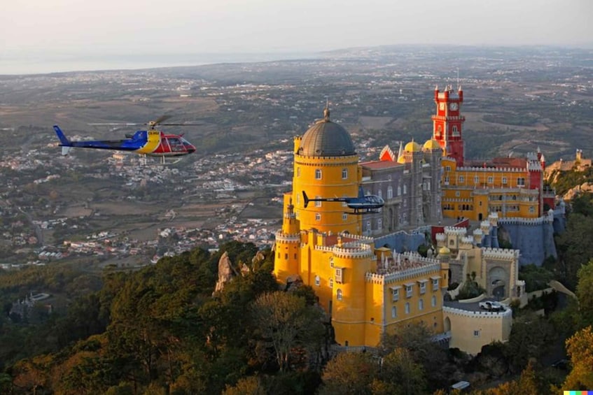 Picture 3 for Activity Lisbon: Cabo da Roca and Sintra Helicopter Tour