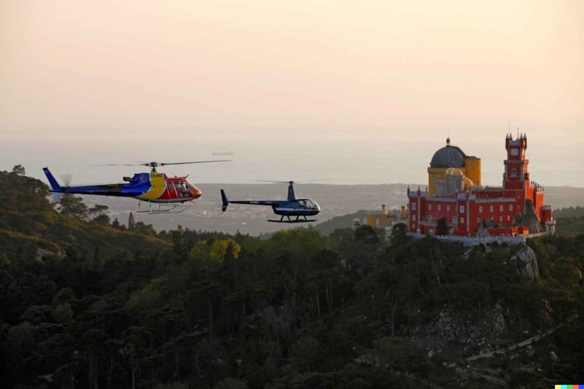 Picture 4 for Activity Lisbon: Cabo da Roca and Sintra Helicopter Tour