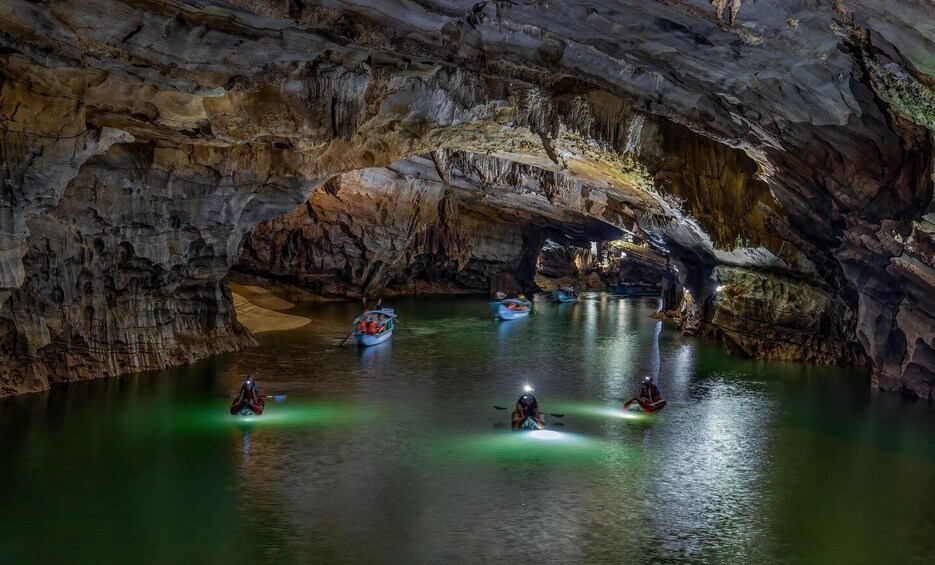 Phong Nha Cave Expedition 4.5 Km By Kayak