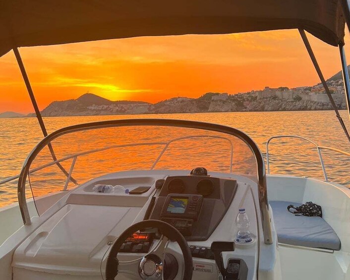 Picture 5 for Activity Dubrovnik Romantic Sunset - private boat tour