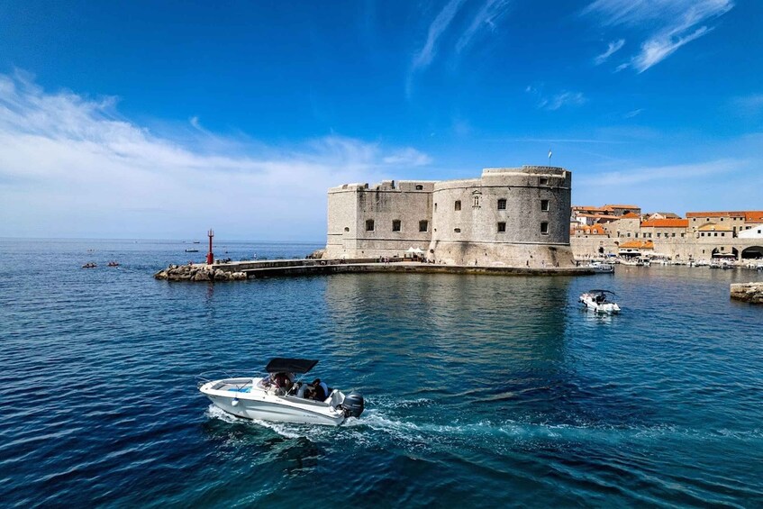 Picture 1 for Activity Dubrovnik Romantic Sunset - private boat tour