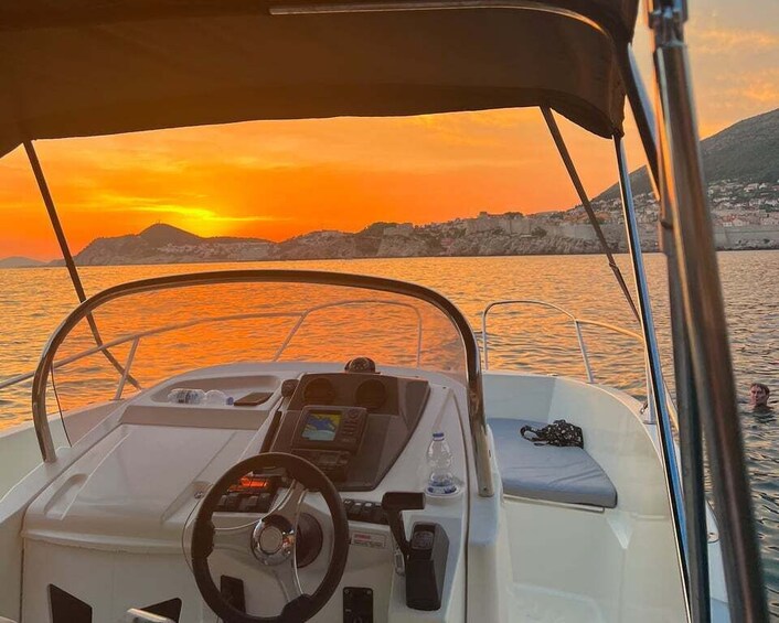 Picture 5 for Activity Dubrovnik Romantic Sunset - private boat tour