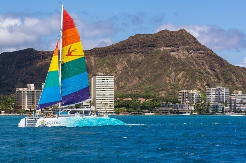 Sunset Sail on the Manakai Catamaran