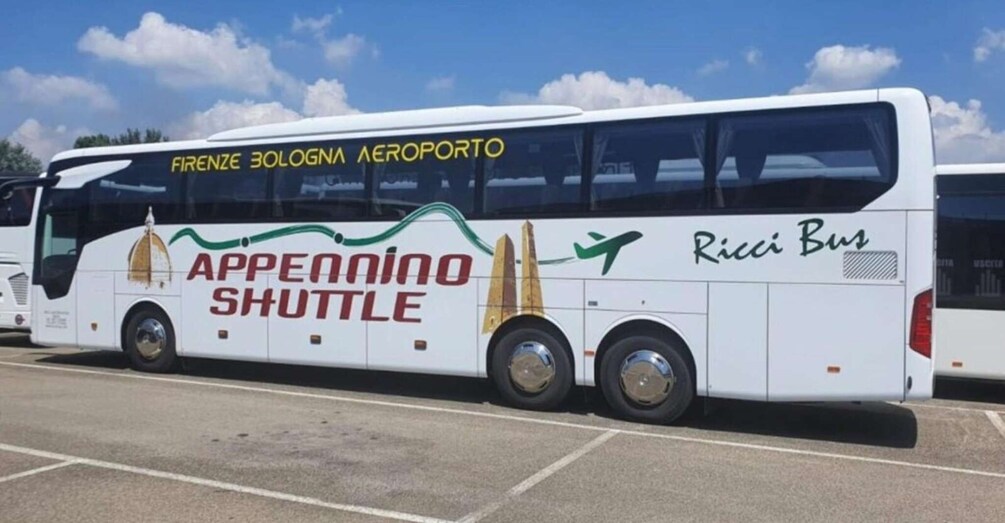 Bologna: Marconi Airport Bus Transfer to/from Calenzano City