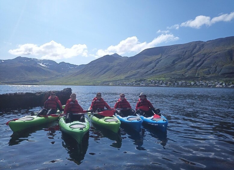 Picture 5 for Activity Guided kayak tour in Siglufjörður / Siglufjordur.