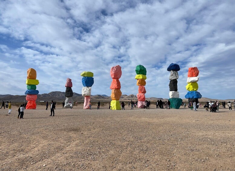 Picture 2 for Activity Las Vegas: Private 7 Magic Mountains and Vegas Sign Car Trip