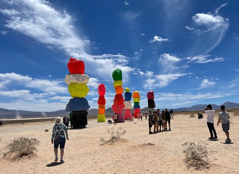 Picture 4 for Activity Las Vegas: Private 7 Magic Mountains and Vegas Sign Car Trip