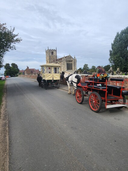 Picture 3 for Activity York: Private Horse-Drawn Carriage Ride and Afternoon Tea