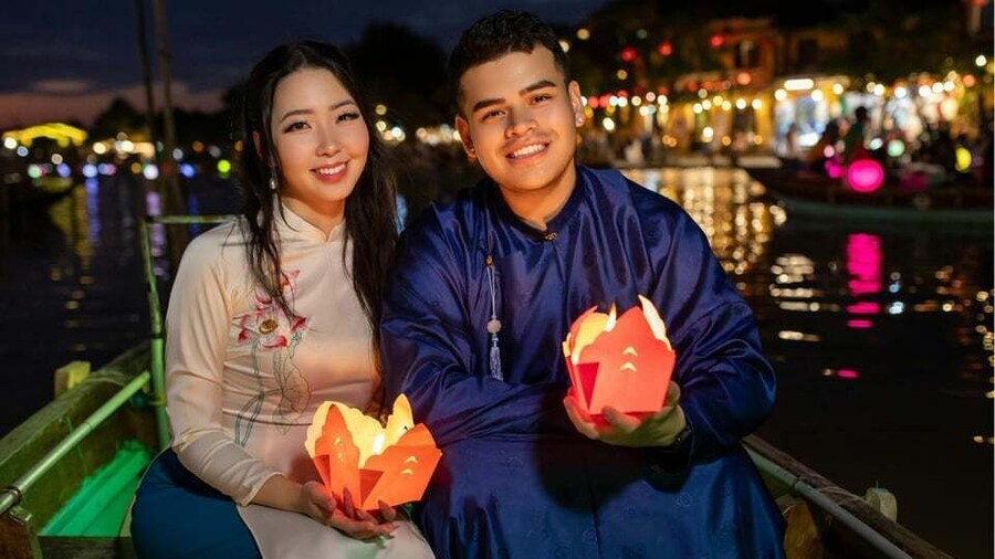 Hoi An Lantern Boat Ride on the Thu Bon River