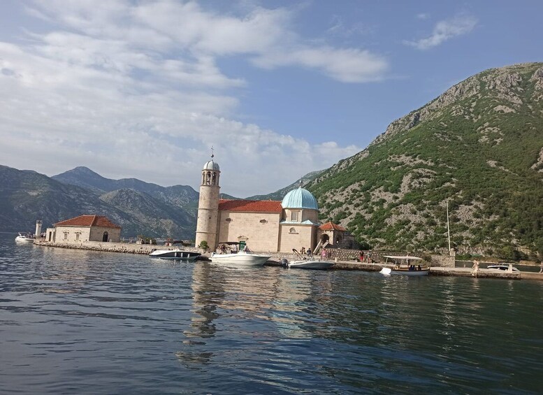 Picture 9 for Activity Kotor: Speedboat Tour to Blue Cave and Our Lady of the Rocks