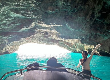 Kotor: Speedboat Tour to Blue Cave and Our Lady of the Rocks