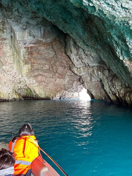 Picture 13 for Activity Kotor: Speedboat Tour to Blue Cave and Our Lady of the Rocks