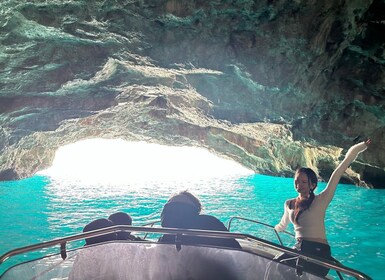 Kotor: Speedboat Tour to Blue Cave and Our Lady of the Rocks