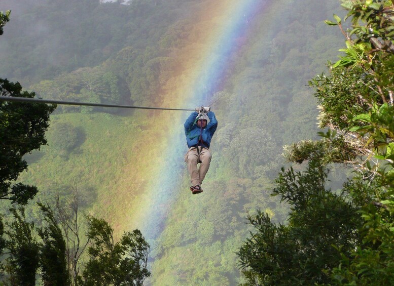 Picture 1 for Activity Monteverde: Jungle Zipline & Tarzan Swing with Transfer