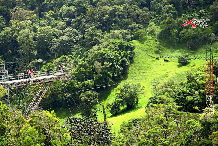 Picture 5 for Activity Monteverde: Jungle Zipline & Tarzan Swing with Transfer