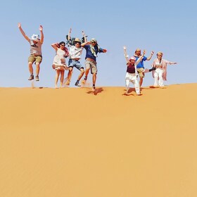 half day camel tour with one night stay