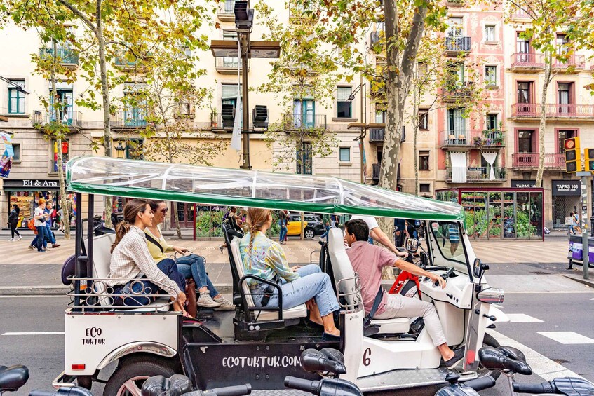 Picture 7 for Activity Barcelona: Private City Tour by Eco Tuk Tuk