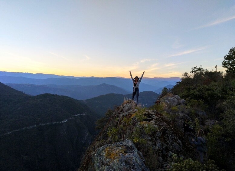 Hike in the Sierra Norte, Cuajimoloyas