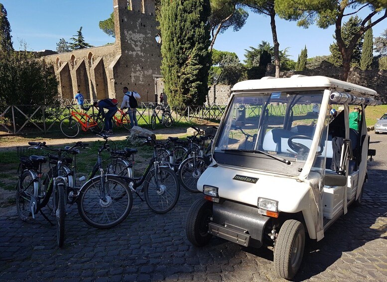 Picture 5 for Activity Rome: Appian Way Private Tour by Golf Cart -Official Partner