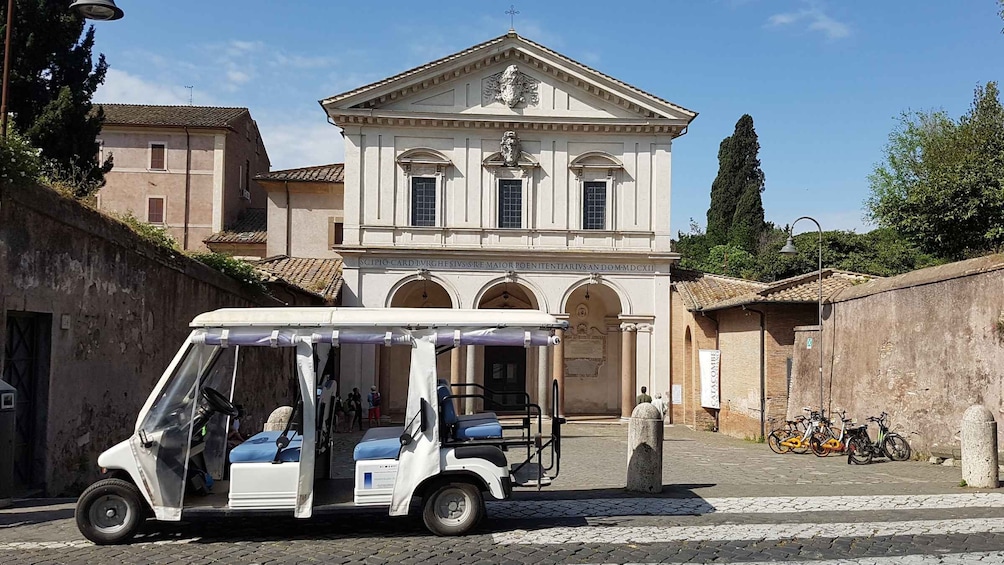 Picture 6 for Activity Rome: Appian Way Private Tour by Golf Cart -Official Partner