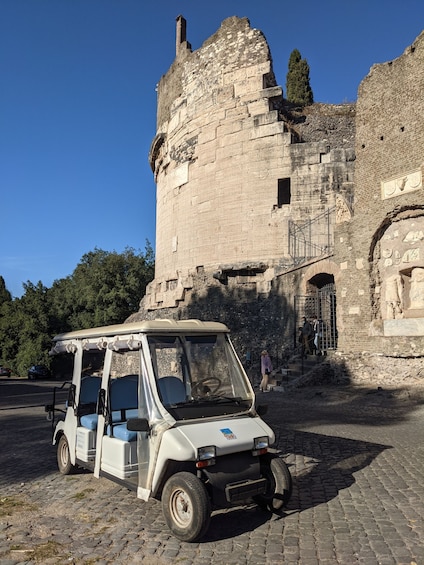 Picture 3 for Activity Rome: Appian Way Private Tour by Golf Cart -Official Partner