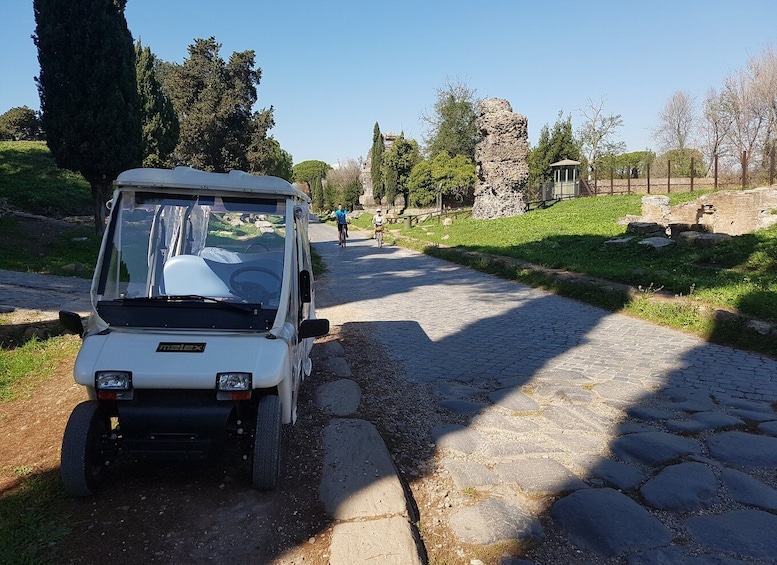 Picture 4 for Activity Rome: Appian Way Private Tour by Golf Cart -Official Partner