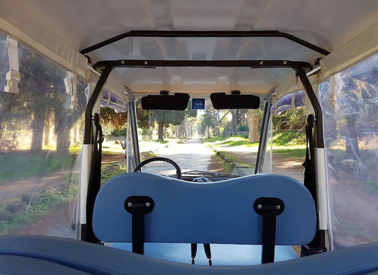 Rome: Appian Way Private Tour by Golf Cart -Official Partner