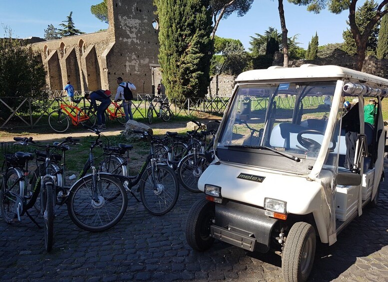Picture 5 for Activity Rome: Appian Way Private Tour by Golf Cart -Official Partner