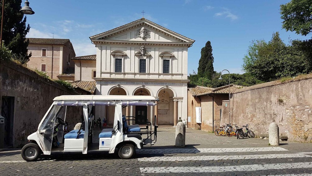 Picture 6 for Activity Rome: Appian Way Private Tour by Golf Cart -Official Partner