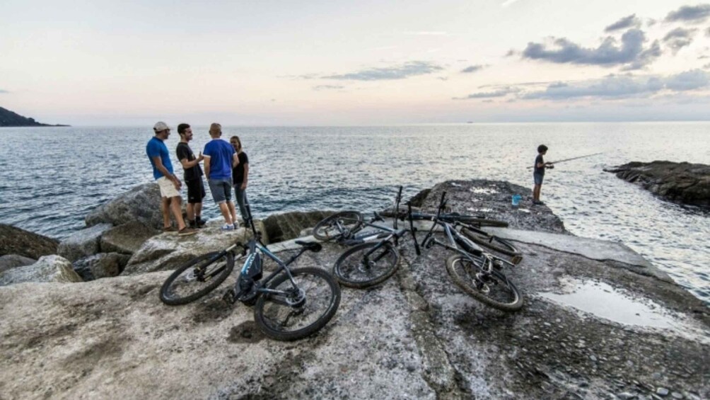 Picture 1 for Activity From Recco: Camogli to Portofino Park E-Bike Tour with Lunch