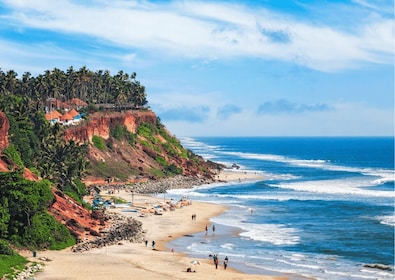 Dagtocht naar Varkala vanuit Trivandrum (rondleiding van een hele dag)