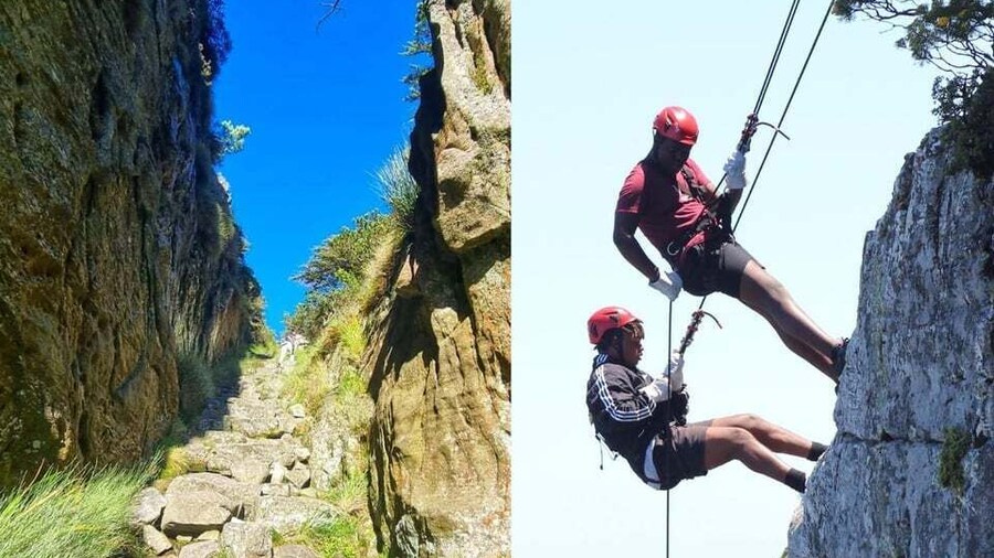 Cape Town: Table Mountain Abseil and Hike