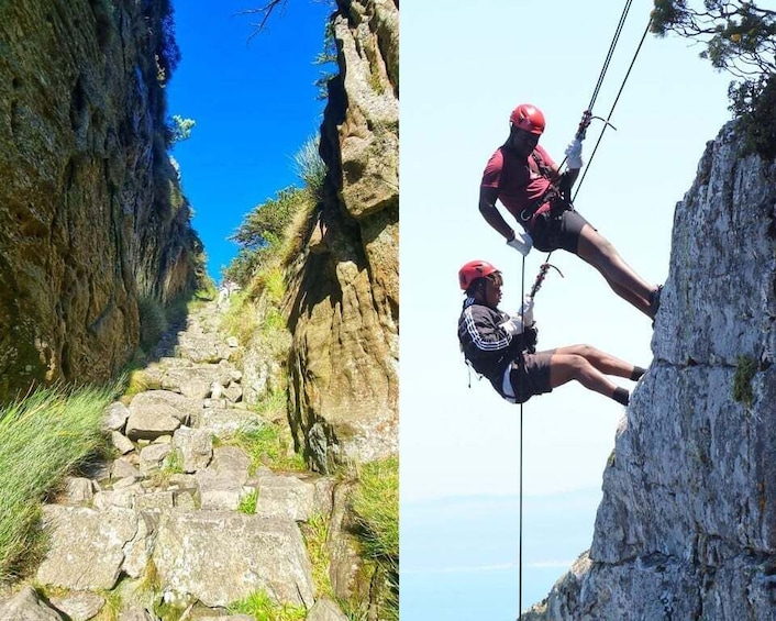 Cape Town: Table Mountain Abseil and Hike