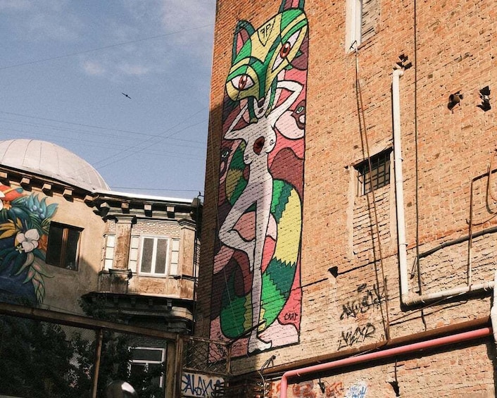 Picture 2 for Activity Tbilisi: 3-Hour Street Art Tour