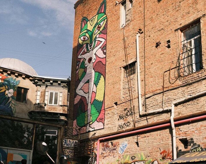 Picture 2 for Activity Tbilisi: 3-Hour Street Art Tour