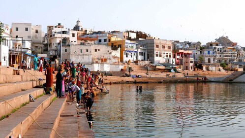 Desde Jaipur: Visita a los Templos de la Ciudad Sagrada de Pushkar en el Mi...