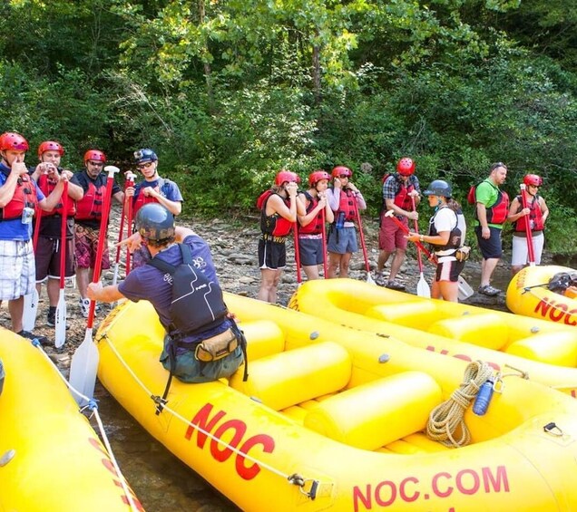 Clayton: Chattooga River Rafting on Class III Rapids