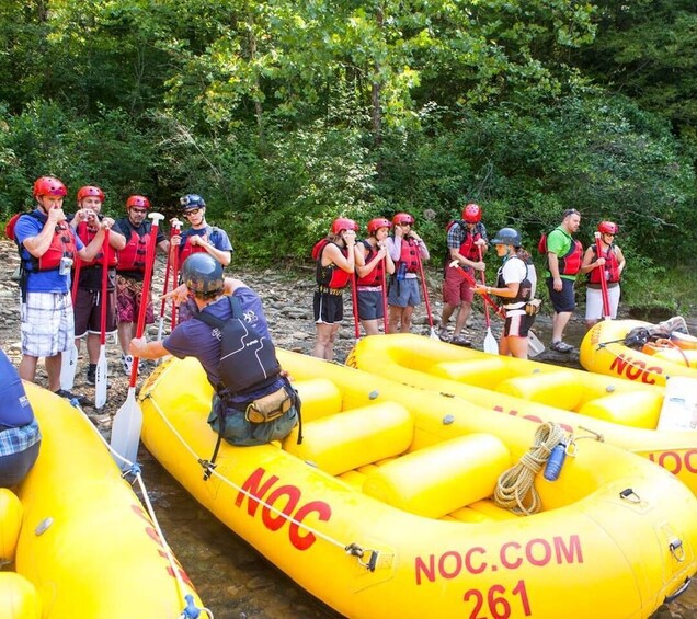 Clayton: Chattooga River Rafting on Class III Rapids