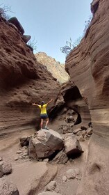 Maspalomas: Barranco de las Vacas, Höhlen, Bauernhaustour