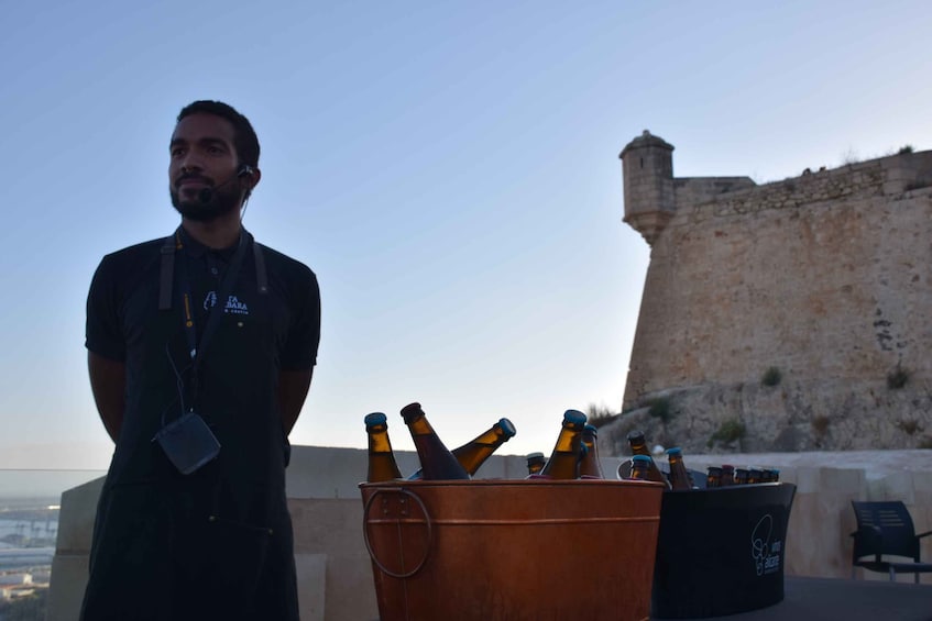Picture 2 for Activity Alicante: Craft Beer Tasting at Santa Barbara Castle