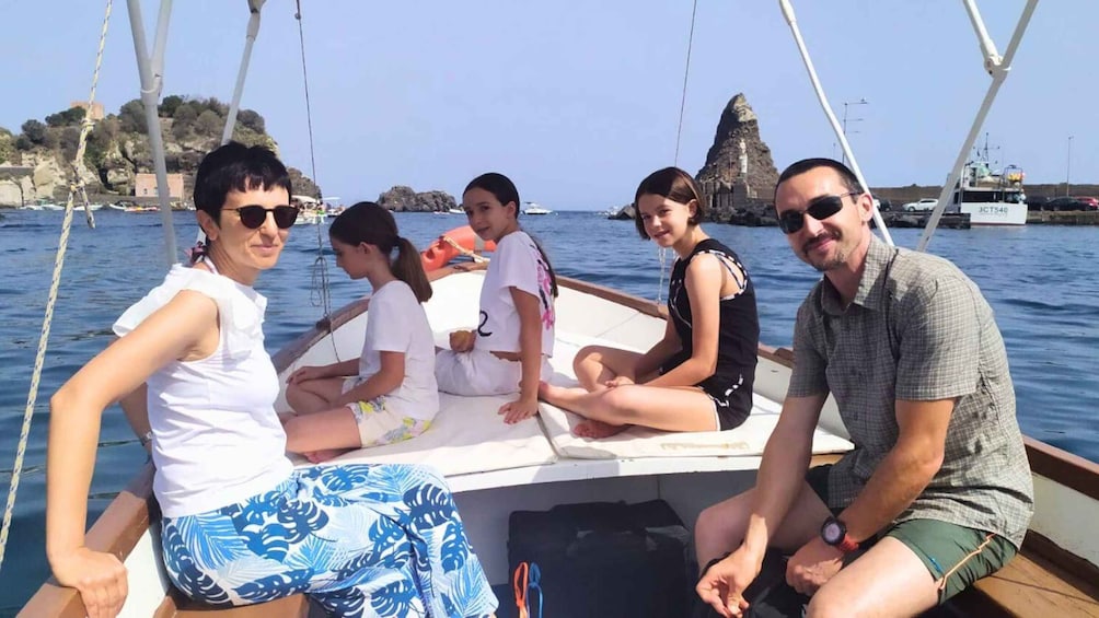 Picture 6 for Activity Aci Trezza boat tour Cyclop coast,culture,swim in caves,food